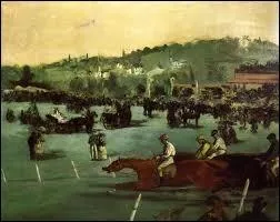 Qui a peint  Les courses au bois de Boulogne  ?
