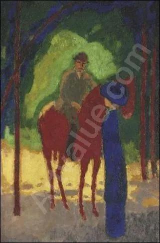 Qui a peint  Au bois de Boulogne  ?