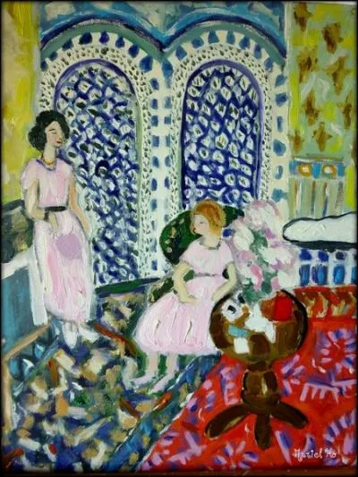  Le paravent mauresque  :