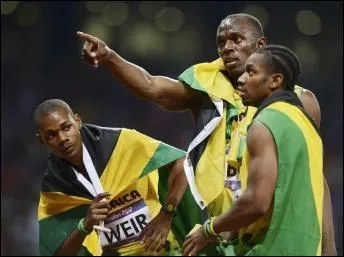 Quel est le record du 4. 100 mtres de la Jamaque ?