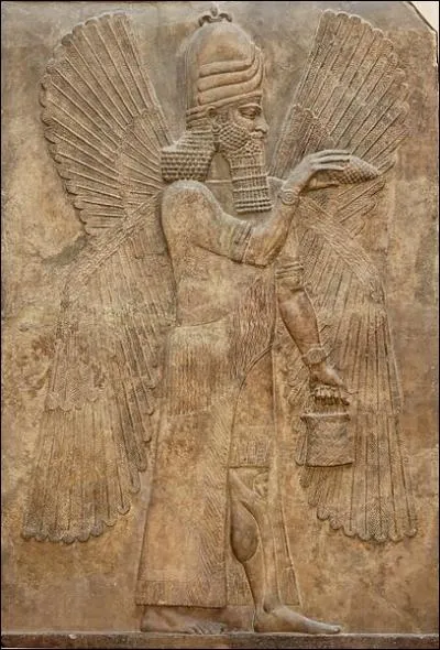 Les gnies ails sont des cratures reprsents dans l'iconographie :