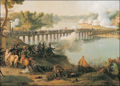 L. F. Lejeune, sur ce tableau, dépeint quelle bataille ayant eu lieu le 10 mai 1796 ?
