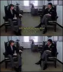 Aprs tous ses suicides avorts sa mre lui fait consulter un psychiatre. Celui-ci lui demande :  Qu'est-ce qui te remplit Harold  ? Et il rpond :