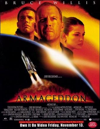 En quelle anne le film  Armageddon  est-il sorti ?