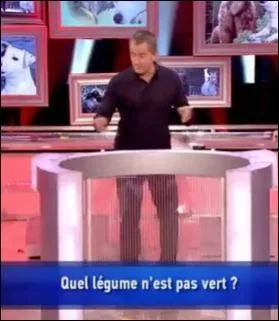 Quelle est la top rponse  cette question : Quel lgume n'est pas vert ?