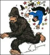 Dans quel album le capitaine Haddock se fait-il  bousculer  par un yti ?