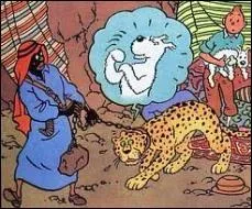 Dans quel album Milou a-t-il ridiculis un redoutable gupard ?