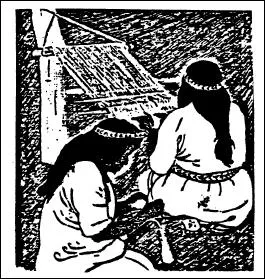 Elle s'(... )  la desse du coton et l'inventrice du mtier  tisser,