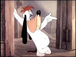 Quel est le nom de ce chien triste qui n'arrte pourtant pas de rpter  I am happy !   ?