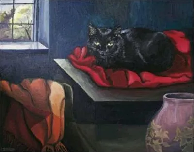 Que font les yeux du chat dans la nuit, la bougie, les étoiles, la surface du lac au soleil ?