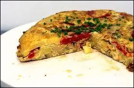 C'est une sorte d'omelette  la pomme de terre :