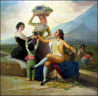 Les vendanges ou l'Automne, 1786-1787