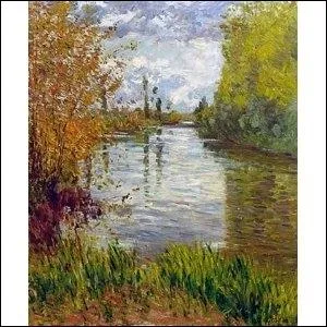 Le petit bras de la Seine en automne, 1890
