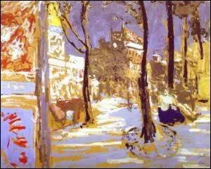 Qui a peint  Boulevard des Batignolles  ?