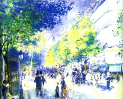 Qui a peint  Les grands boulevards  ?