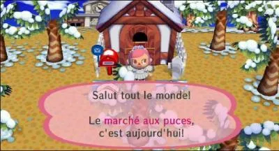 Le march au puces se droule tous les 1ers dimanches du mois...