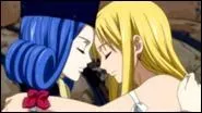 Quel sort Juvia utilise-t-elle sur Lucy la premire fois ?