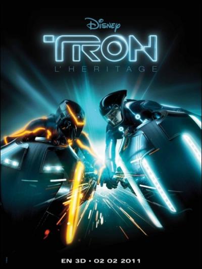 En quelle anne le film  Tron : Legacy  est-il sorti ?