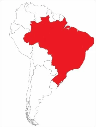 Quel est le pays color en rouge ?