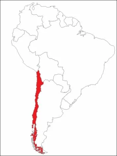 Quel est le pays color en rouge ?