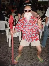 J'allais oublier ! Quel personnage de  Dragon Ball  est reprsent par ce cosplayer ?