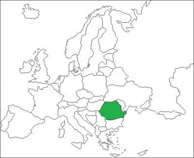 Comment s'appelle le pays color en vert ?