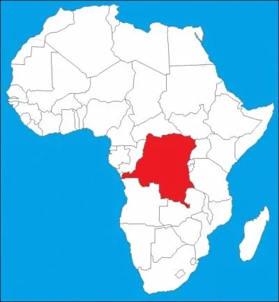 Quel nom porte le pays en rouge sur la carte ?