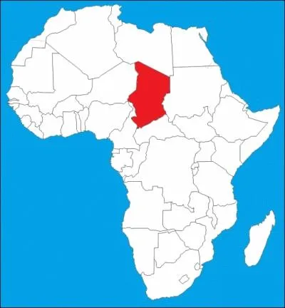 Quel nom porte le pays en rouge sur la carte ?