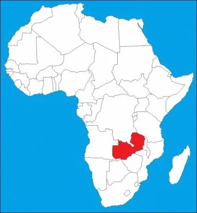 Quel nom porte le pays en rouge sur la carte ?