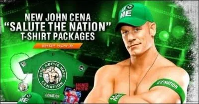 Quelle est la nouvelle couleur de John Cena ?