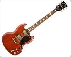 Quel nom porte cette guitare lectrique ?
