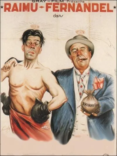   Jules de l'Estaque   garon de caf dans ce film de Pierre Colombier en 1937 aux cts de Fernandel et Jules Berry ... .