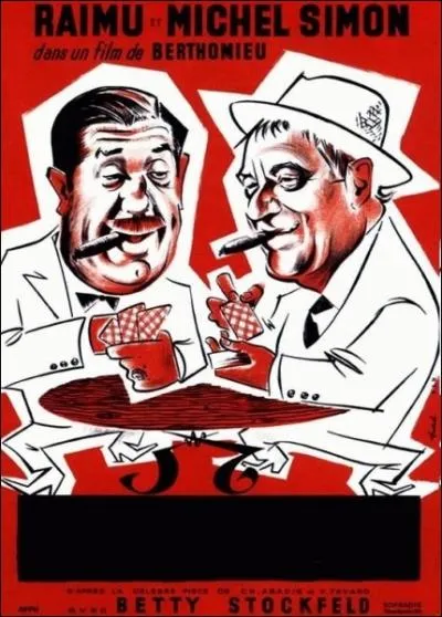 Michel Simon lui donne la rplique dans ce film d'Andr Berthomieu ralis en 1938, o deux anciens ouvriers devenus millionnaires rachtent le chteau de leur ancien patron ... .