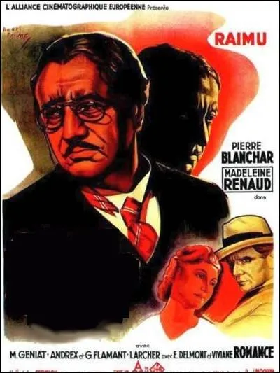 Un commerant toulonnais (Raimu) d'apparence honorable est en fait un receleur pour une bande de malfaiteurs, film ralis par Jean Grmillon en 1938 ... .