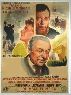 Film de Julien Duvivier : Oeuvre de propagande anti-nazi tourn en 1940 mais sorti en France qu' la libration, o l'on peut voir Raimu aux cts de Louis Jouvet et Michle Morgan ... .