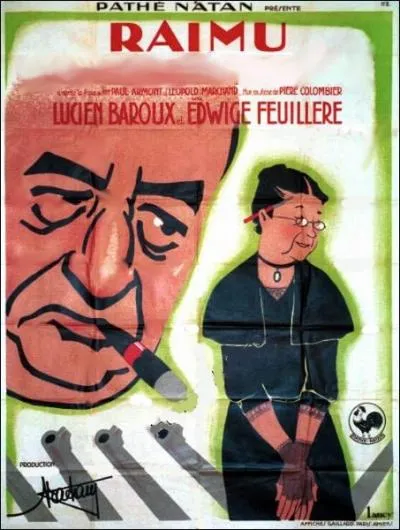 Financier vreux, emprisonn puis vad dans ce film de pierre Colombier en 1934 aux cts de Pauline Carton, Edwige Feuillre... .