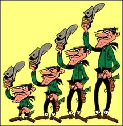 4 bandits, 4 prisonniers, ils veulent la tte de Lucky Luke, qui sont-ils ?