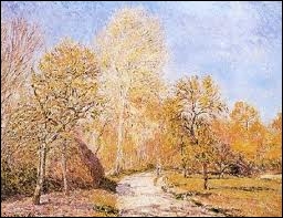Qui a peint  Paysage d'automne  ?