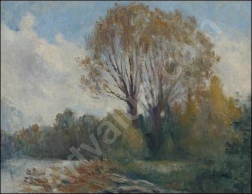 Qui a peint  Bords de Seine en automne  ?