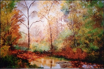Qui a peint  Sous bois d'automne  ?