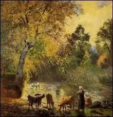 Qui a peint  Paysage d'automne, Montfoucault  ?