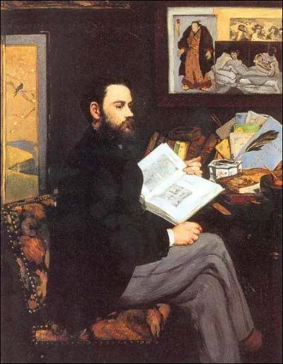 Portrait d'Emile Zola, 1868