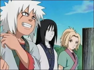 Comment s'appellent les lgendes Orochimaru, Tsunade et Jiraya ?