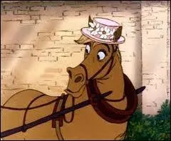 Comment s'appelle la jument dans les Aristochats ?