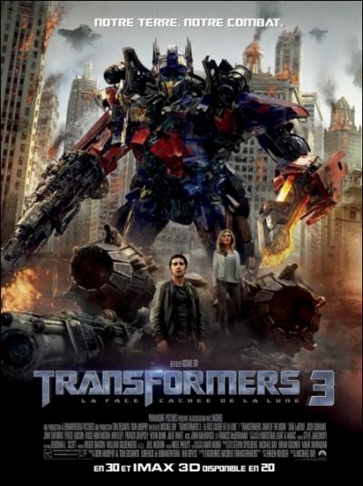 En quelle anne le film  Transformers 3  est-il sorti ?