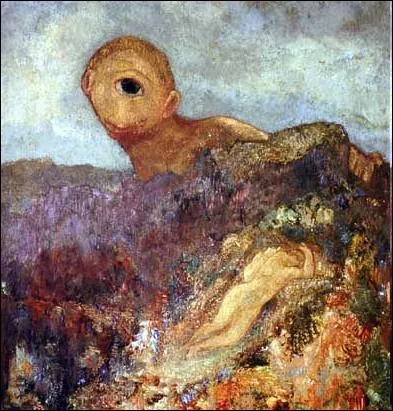 A quel mouvement appartenait Odilon Redon, peintre coloriste de la fin du XIXime sicle auquel on doit cette toile   Le Cyclope  , xcute vers 1914 et inspire de la mythologie grecque ?