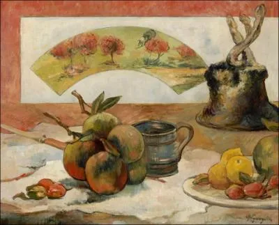 Nature morte  l'ventail