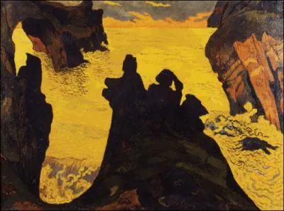 La mer jaune, Camaret, 1892