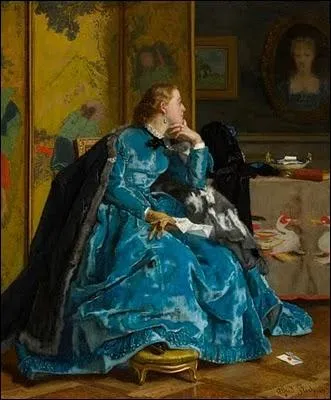 La Duchesse aka la robe bleue, 1880