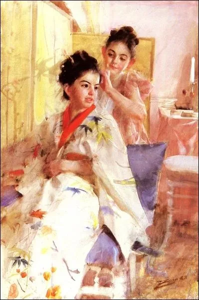 Les Demoiselles Salomon, 1888